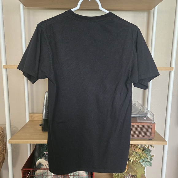 Retro Aries Sign Zodiac T-shirt Womens Birthday Gift Theme Party Black Tee Small - Picture 4 of 12